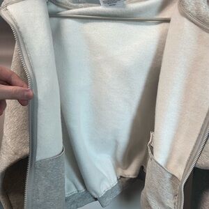 Blogilates Gray Zip-Up Hoodie